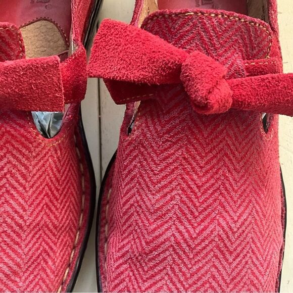 Born Mary Jane Women's Shoes Size 6.5 Herringbone Reddish - Picture 2 of 16
